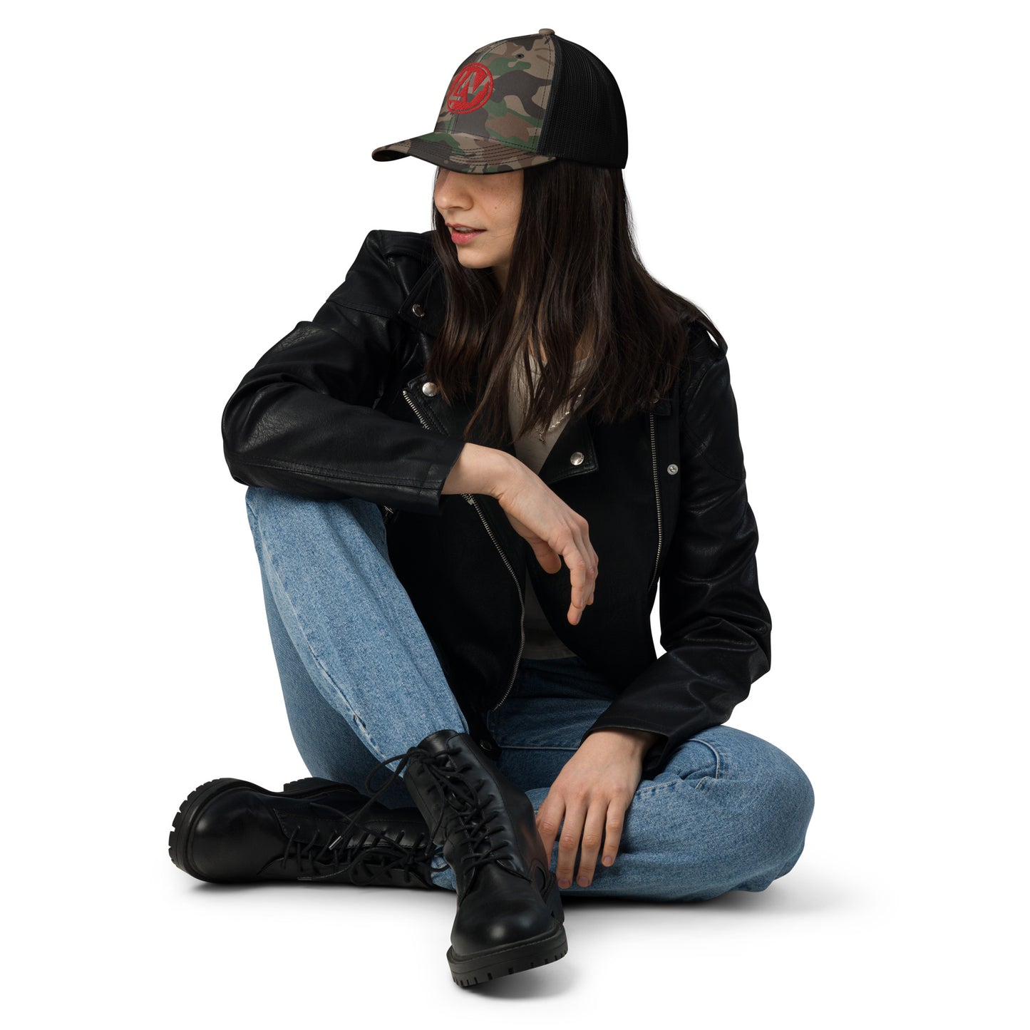 LN Camouflage Trucker Hat