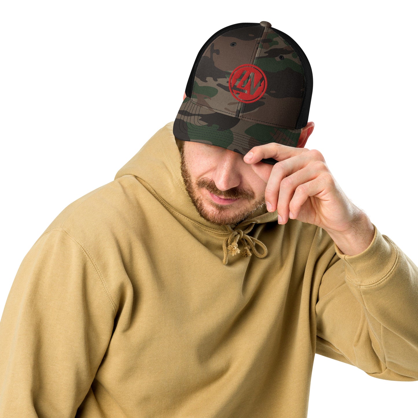 LN Camouflage Trucker Hat