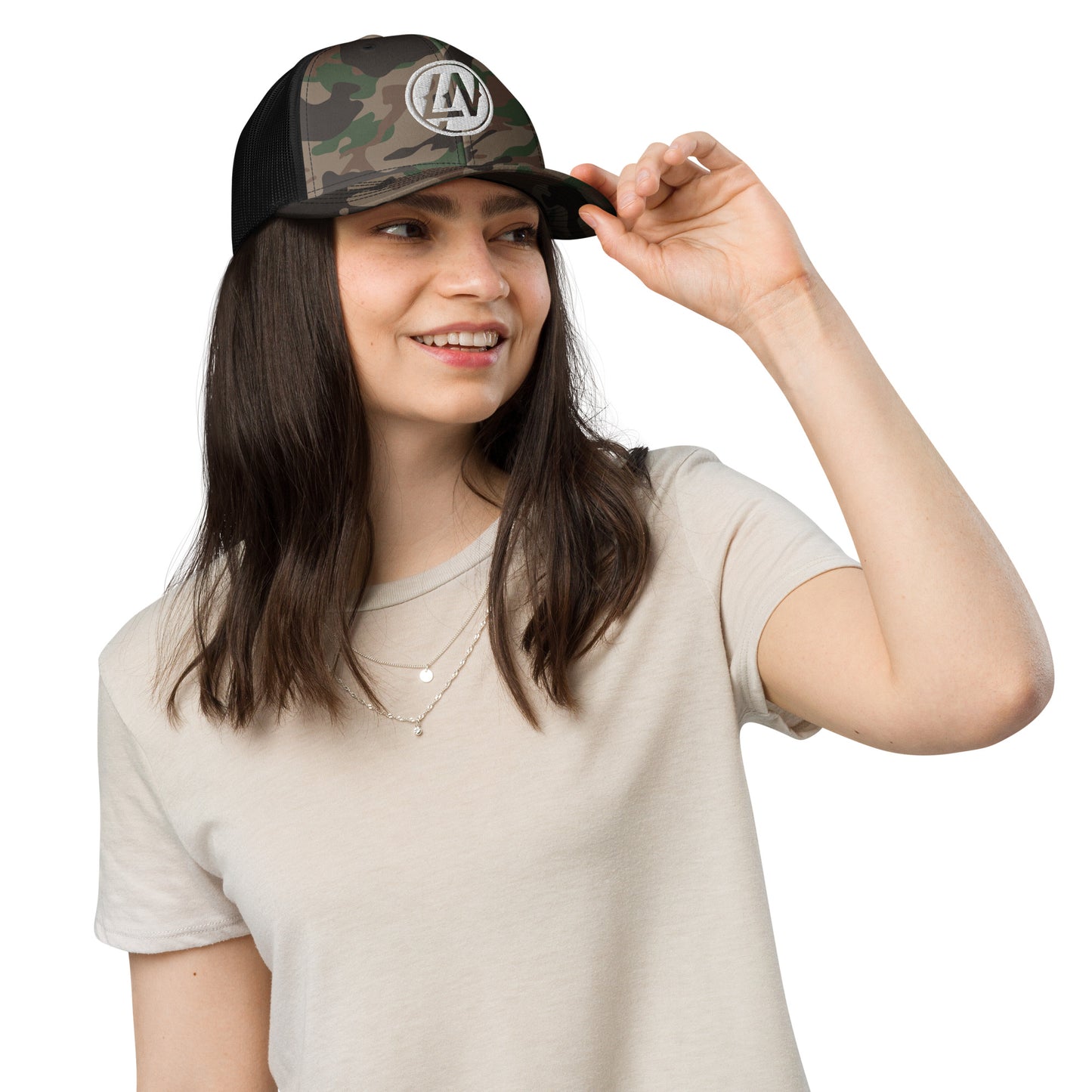 LN Camouflage Trucker Hat