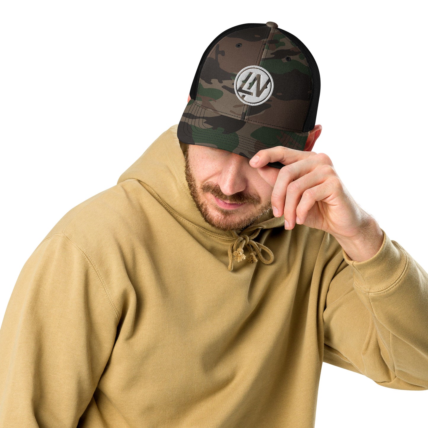 LN Camouflage Trucker Hat