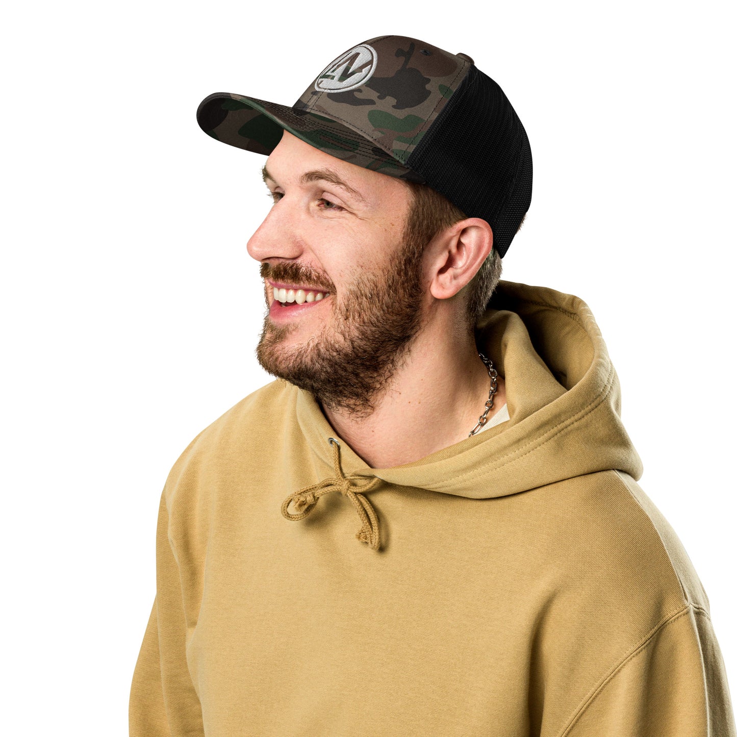 LN Camouflage Trucker Hat