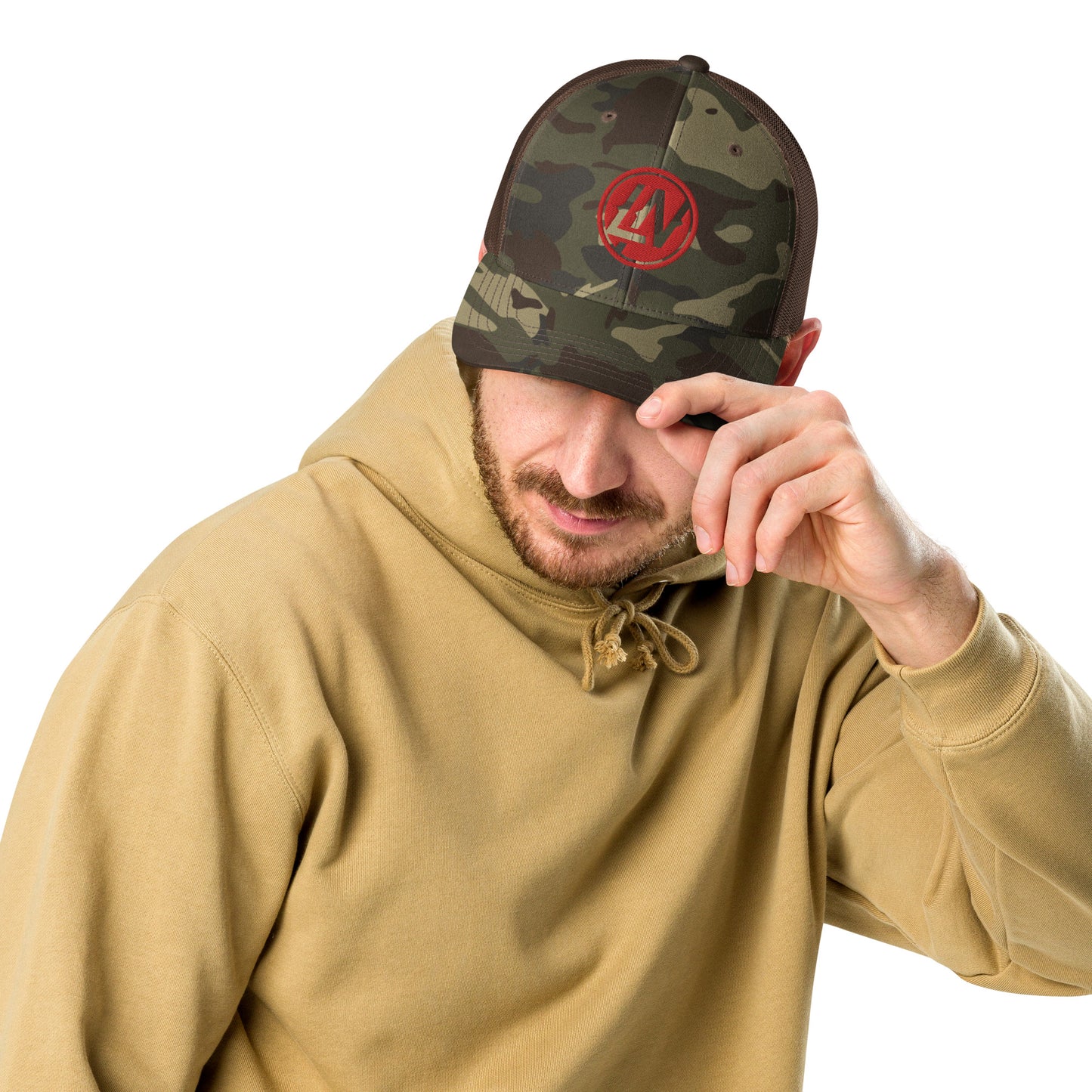 LN Camouflage Trucker Hat