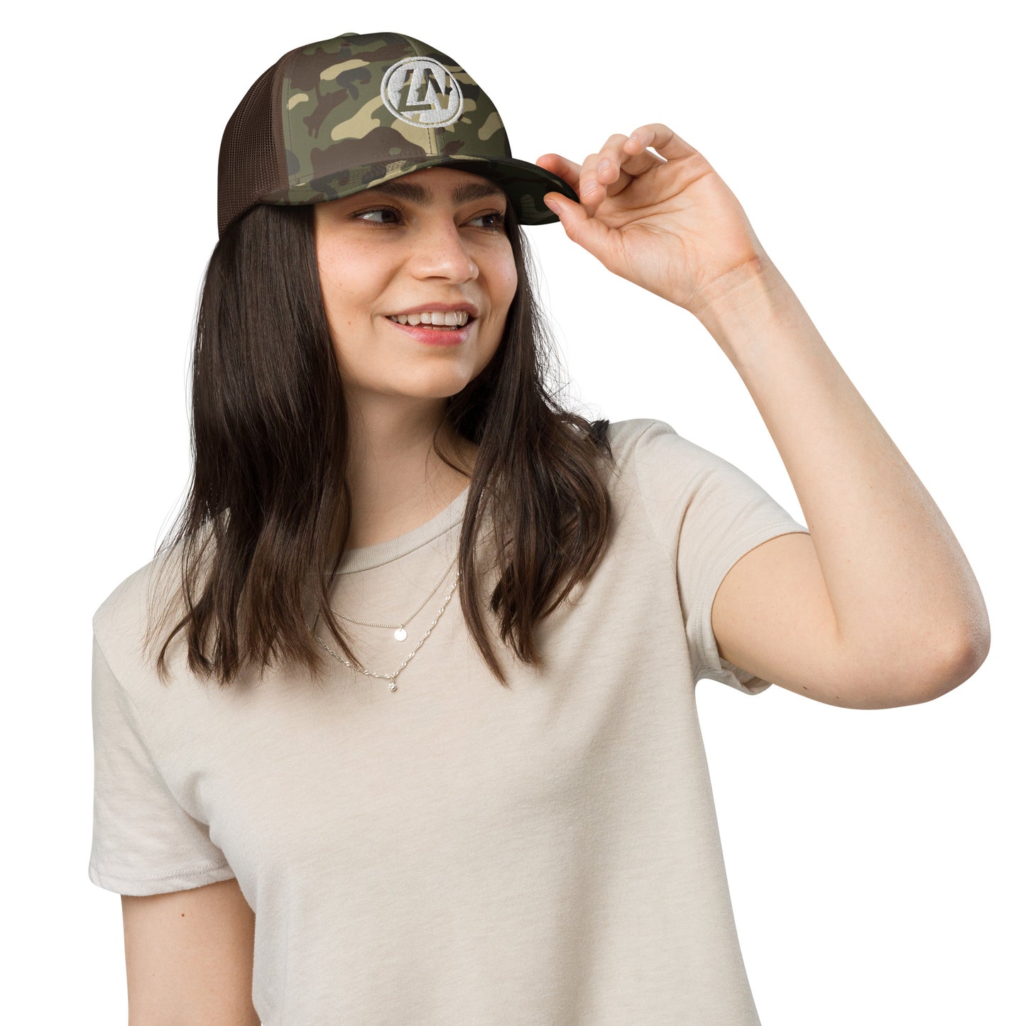 LN Camouflage Trucker Hat