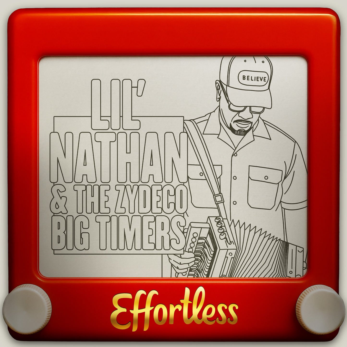 Lil' Nathan & the Zydeco Big Timers- Effortless (Blu Ray/CD)