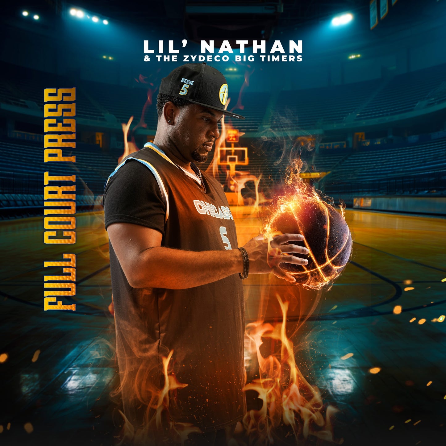 Lil' Nathan & The Zydeco Big Timers- Full Court Press