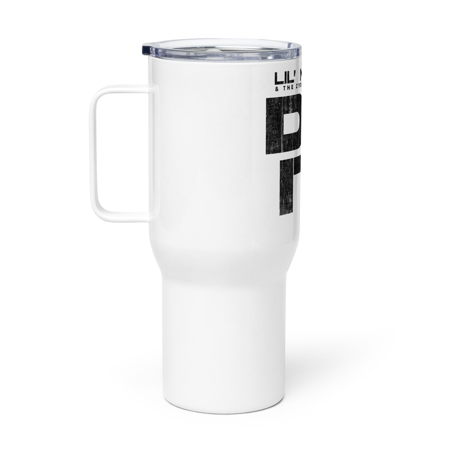 "Do It!" Travel mug with a handle