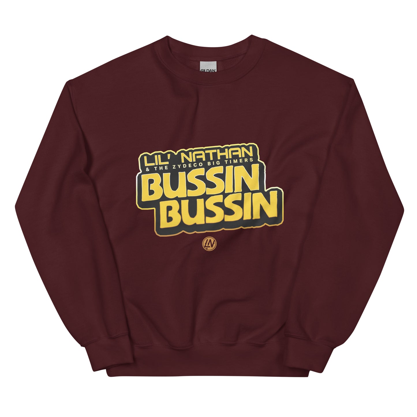 "Bussin Bussin" Unisex Sweatshirt (Gold Print)