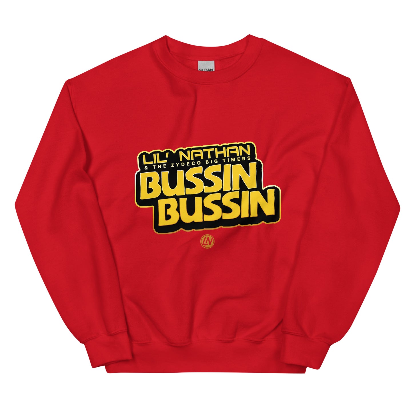 "Bussin Bussin" Unisex Sweatshirt (Gold Print)
