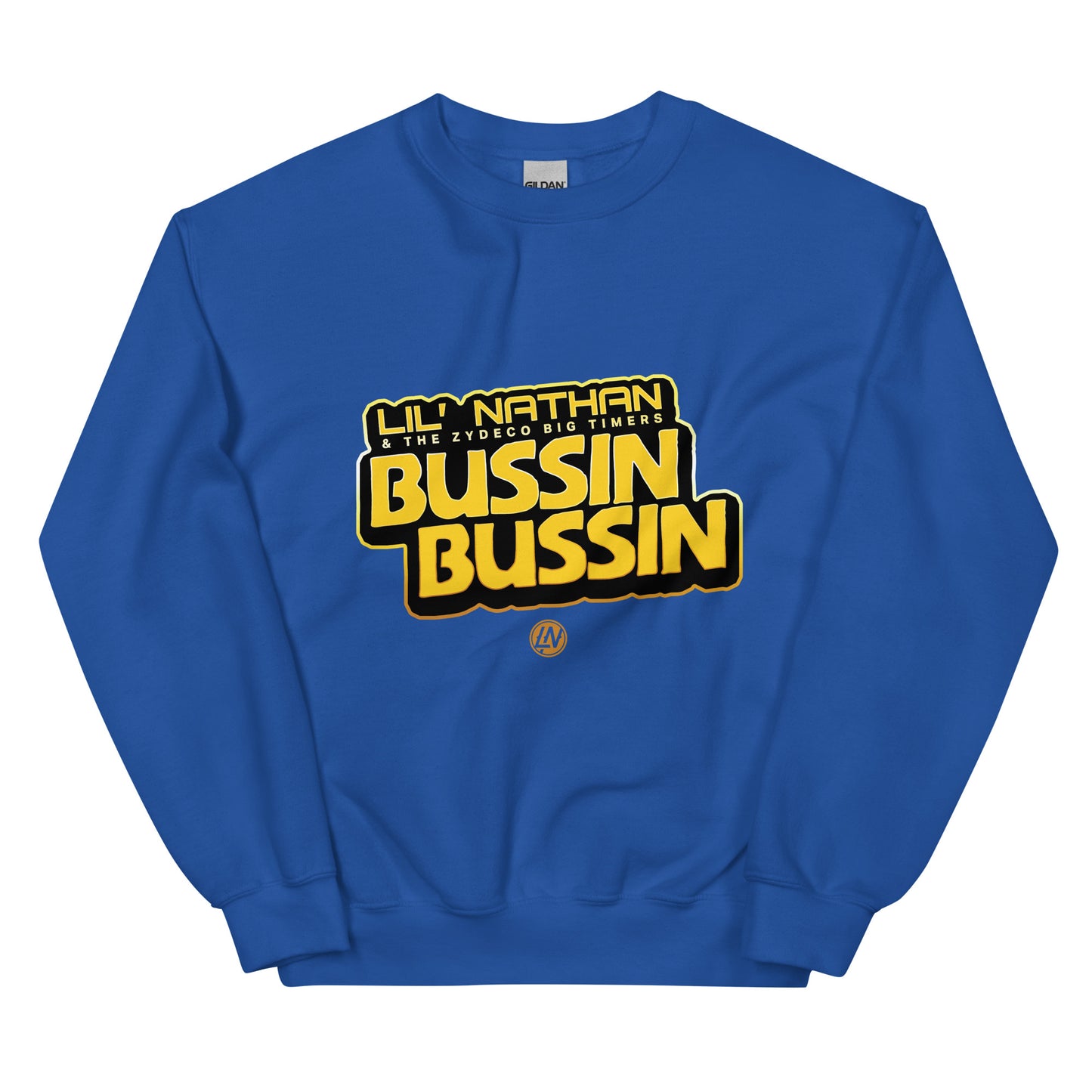 "Bussin Bussin" Unisex Sweatshirt (Gold Print)