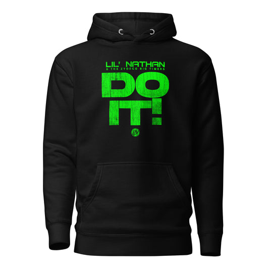 "Do It!" Unisex Hoodie (Green Print)