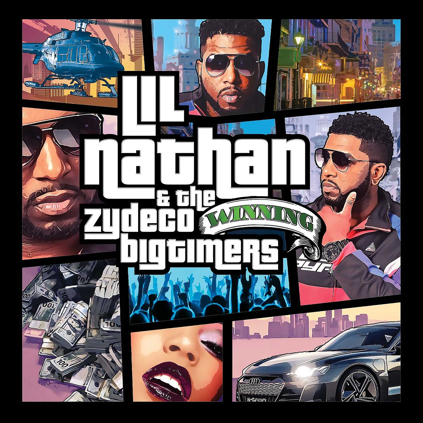 Lil' Nathan & the Zydeco Big Timers- Winning (Double Album)